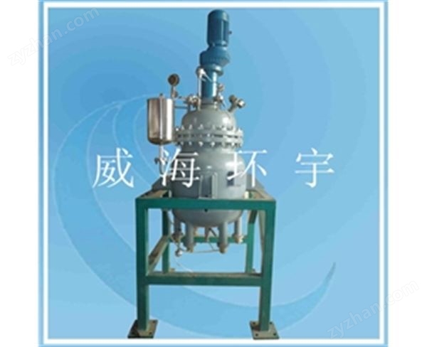 100L導(dǎo)熱油加熱反應(yīng)釜圖片